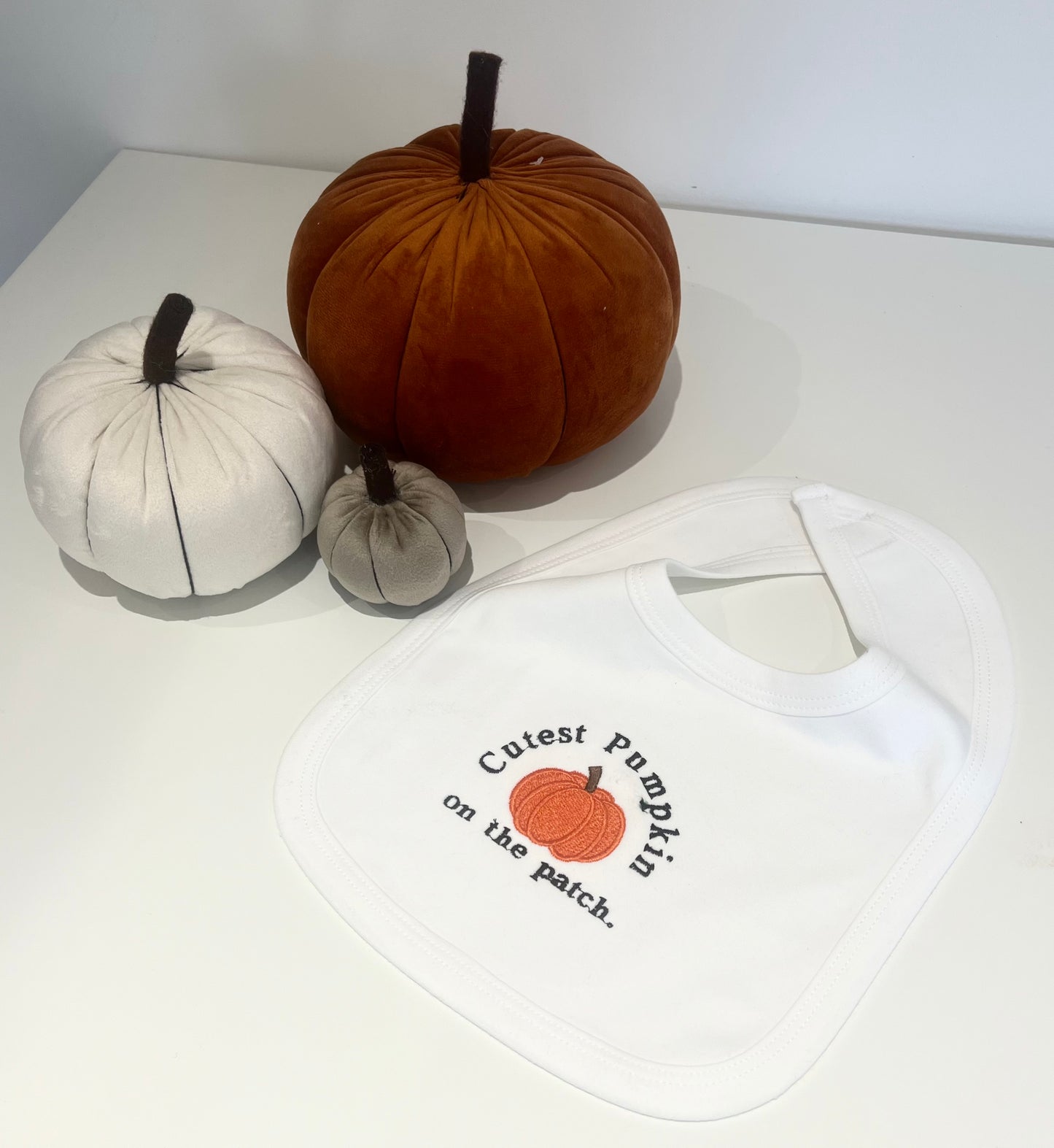 Cutest Pumpkin on the Patch Bib