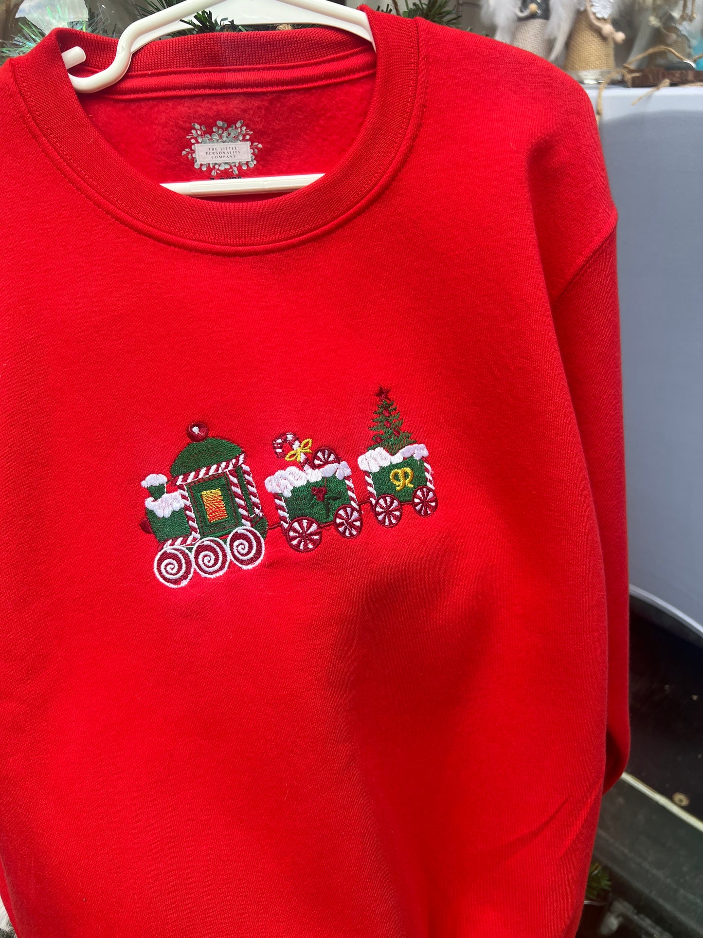 Train Christmas Jumper