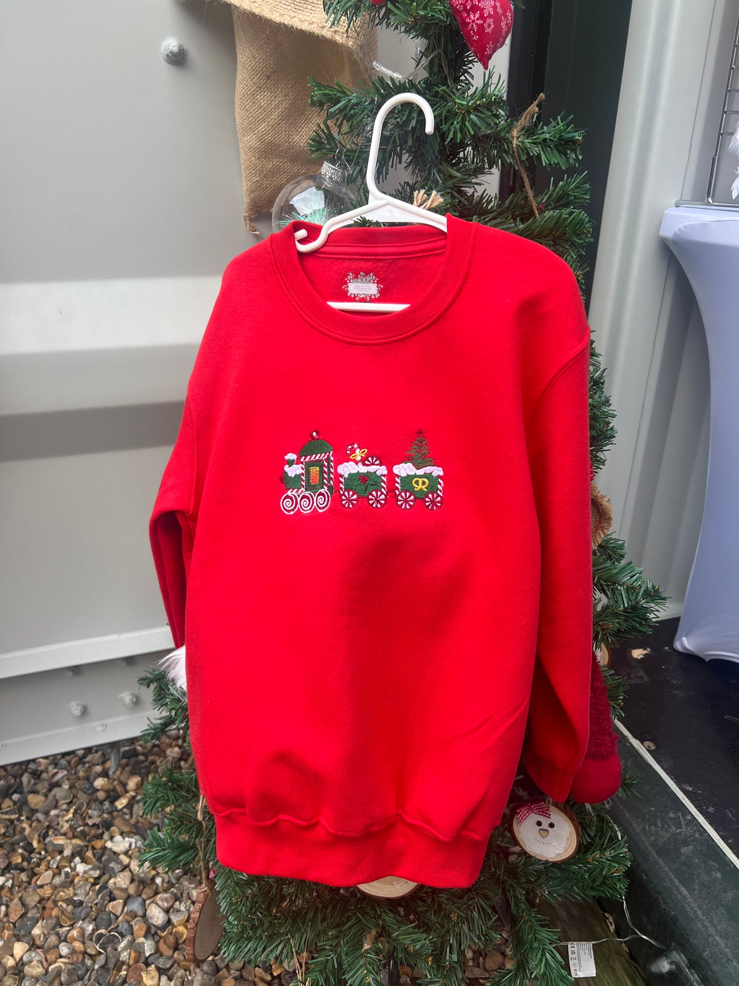 Train Christmas Jumper