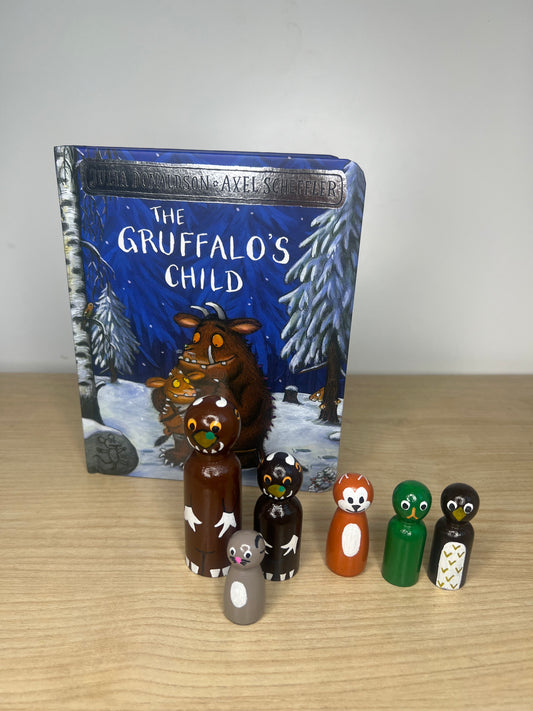 The Gruffalos Child Story Bag with Pegs