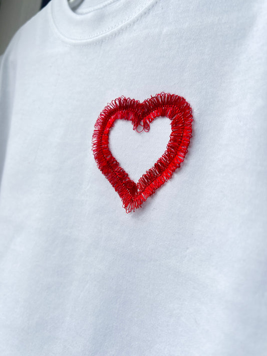 Frilled Heart T-Shirt