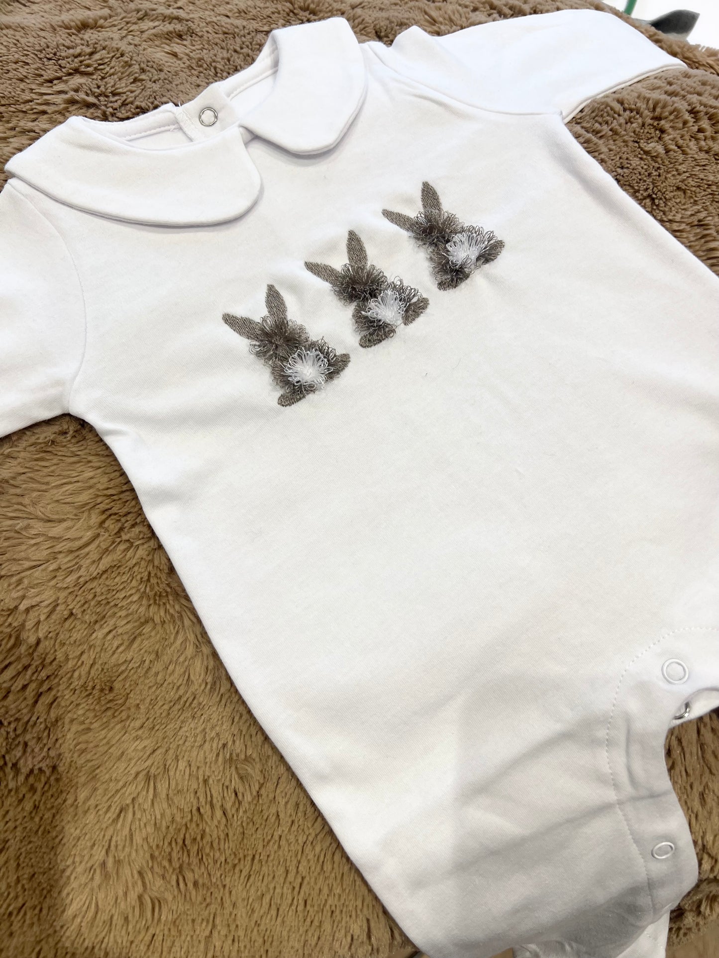 Three Little Bunnies Babygrow
