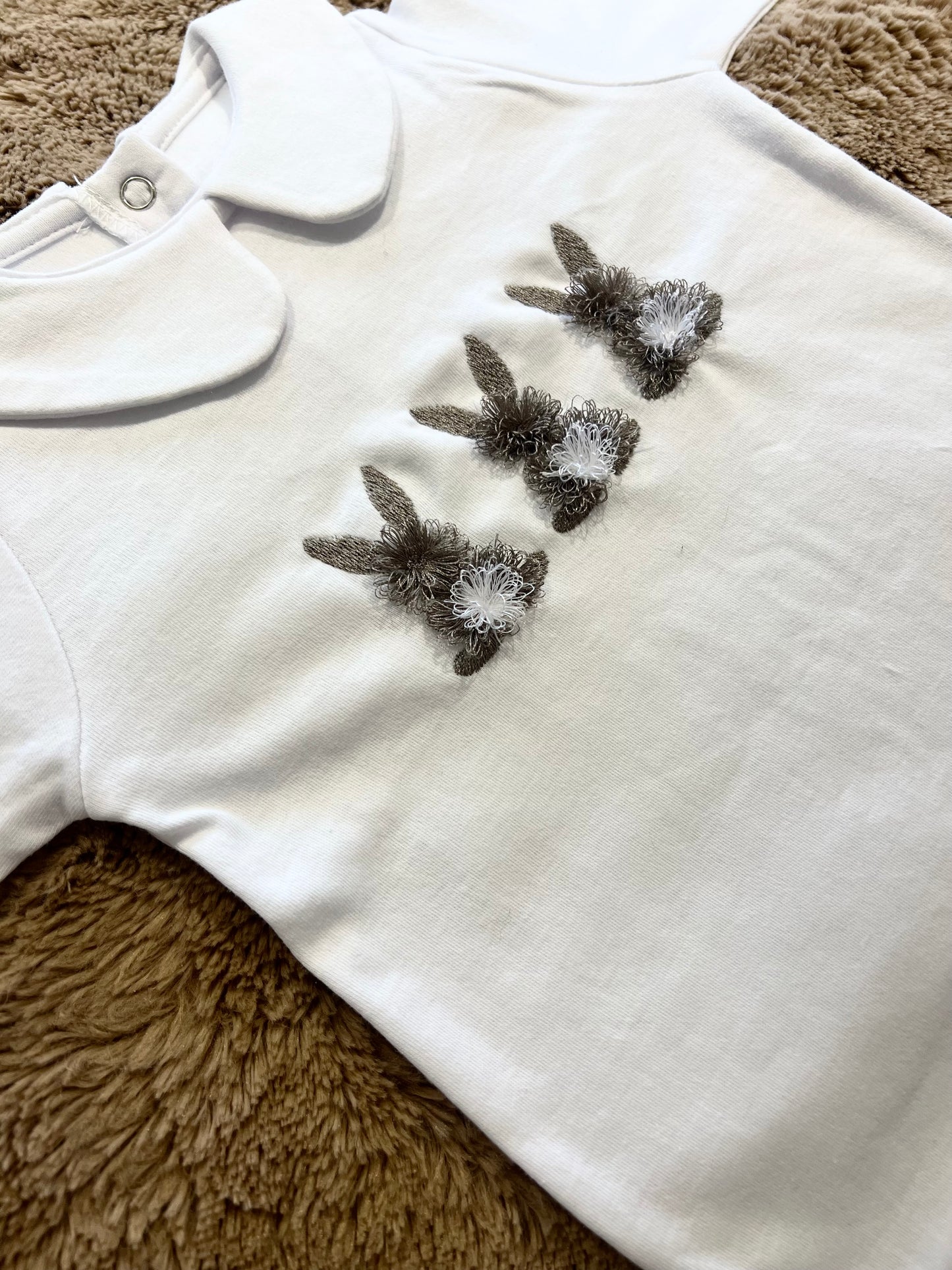 Three Little Bunnies Babygrow