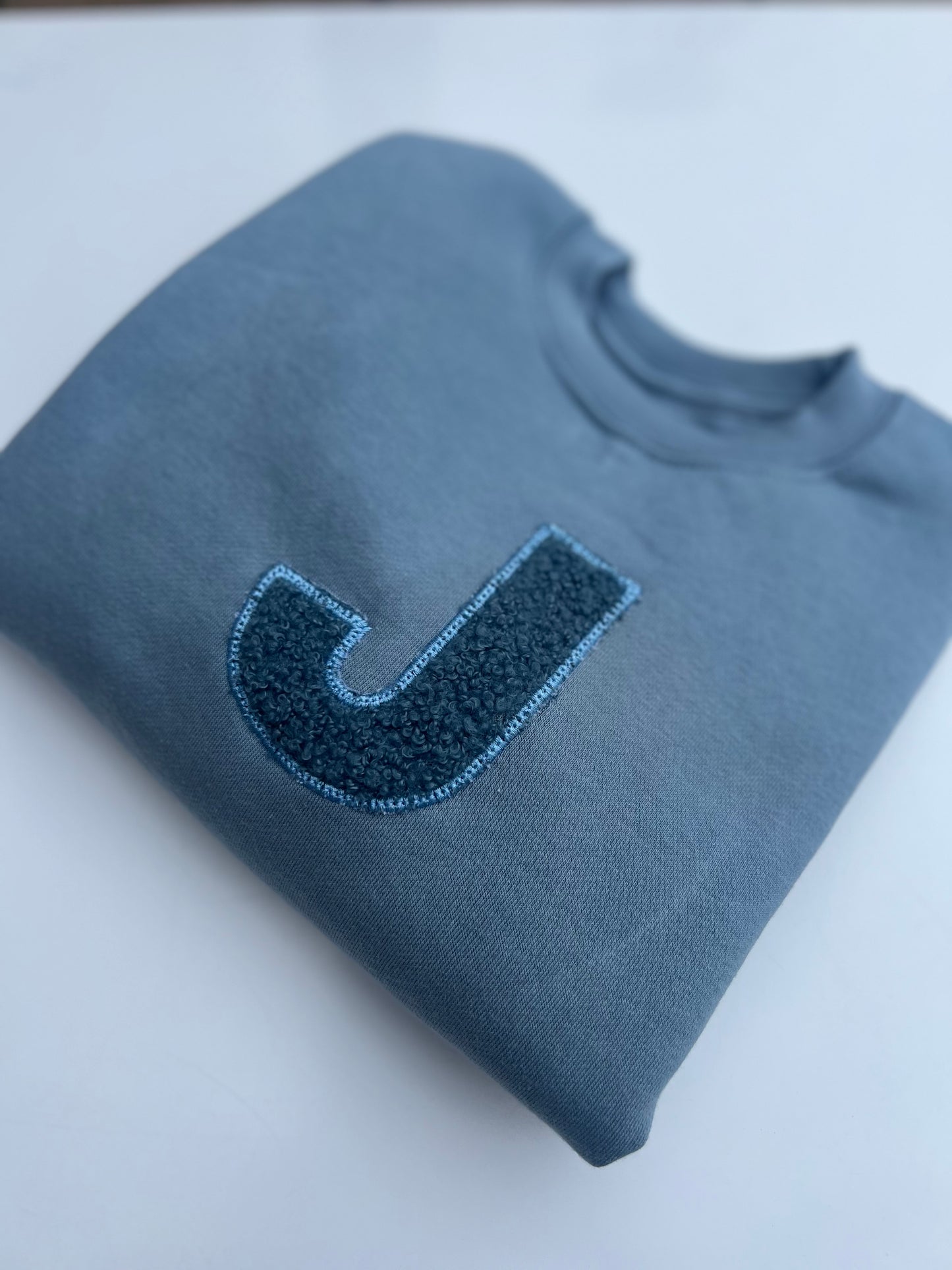 Teddy Bear Initial Sweatshirts