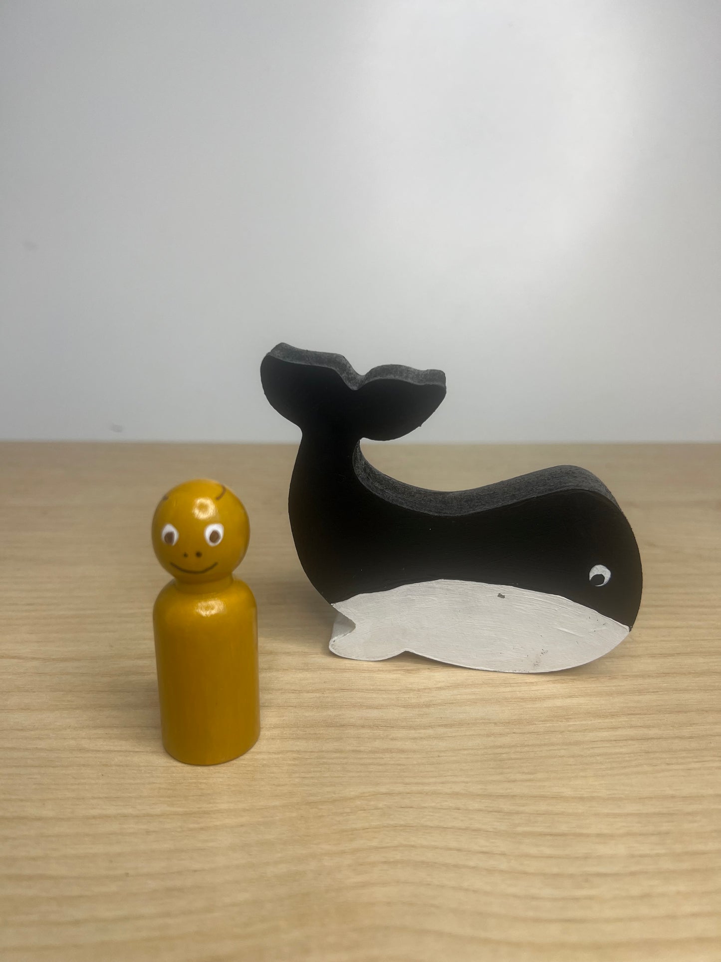 The Snail & The Whale Story Bag with Pegs