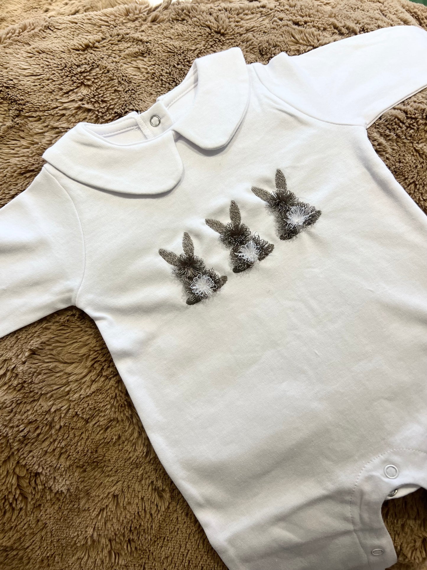 Three Little Bunnies Babygrow