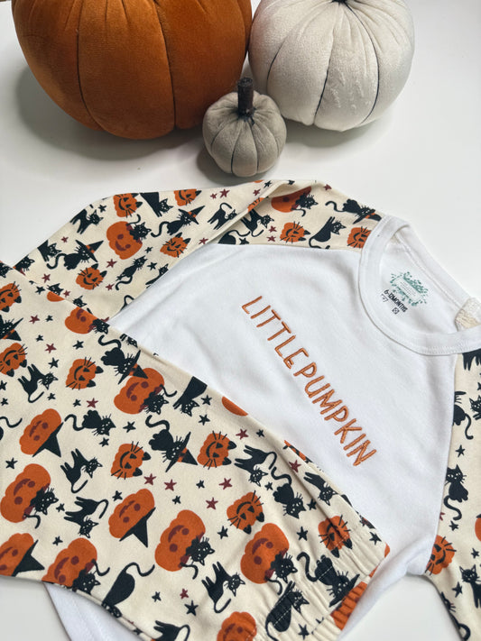 ‘Little Pumpkin’ Halloween Pyjamas