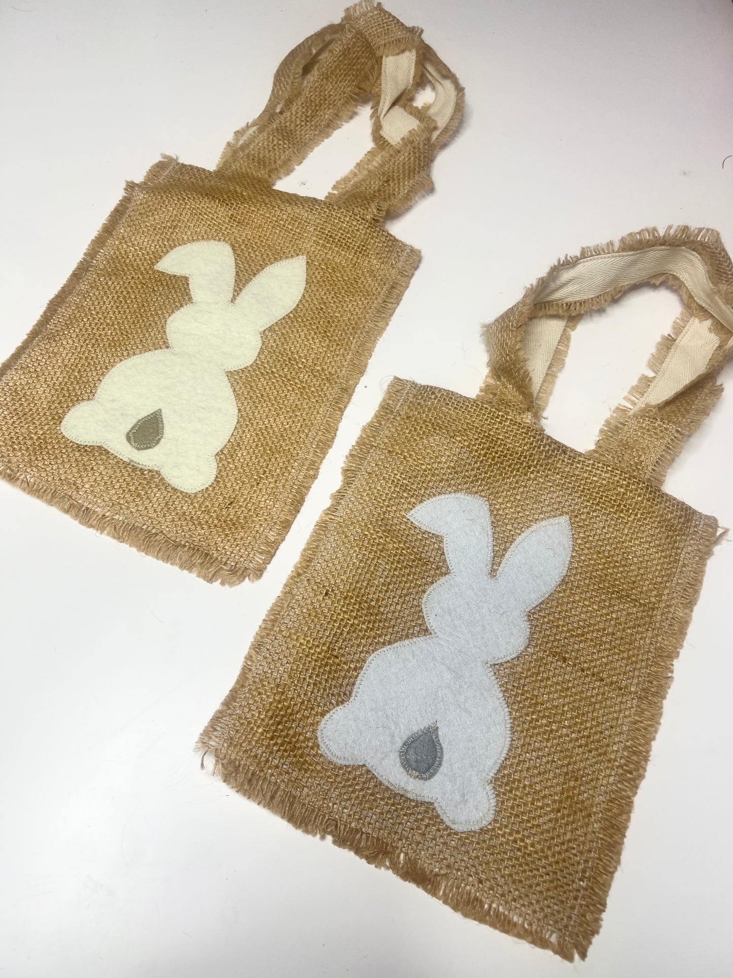 Cute jute Bunny Bags