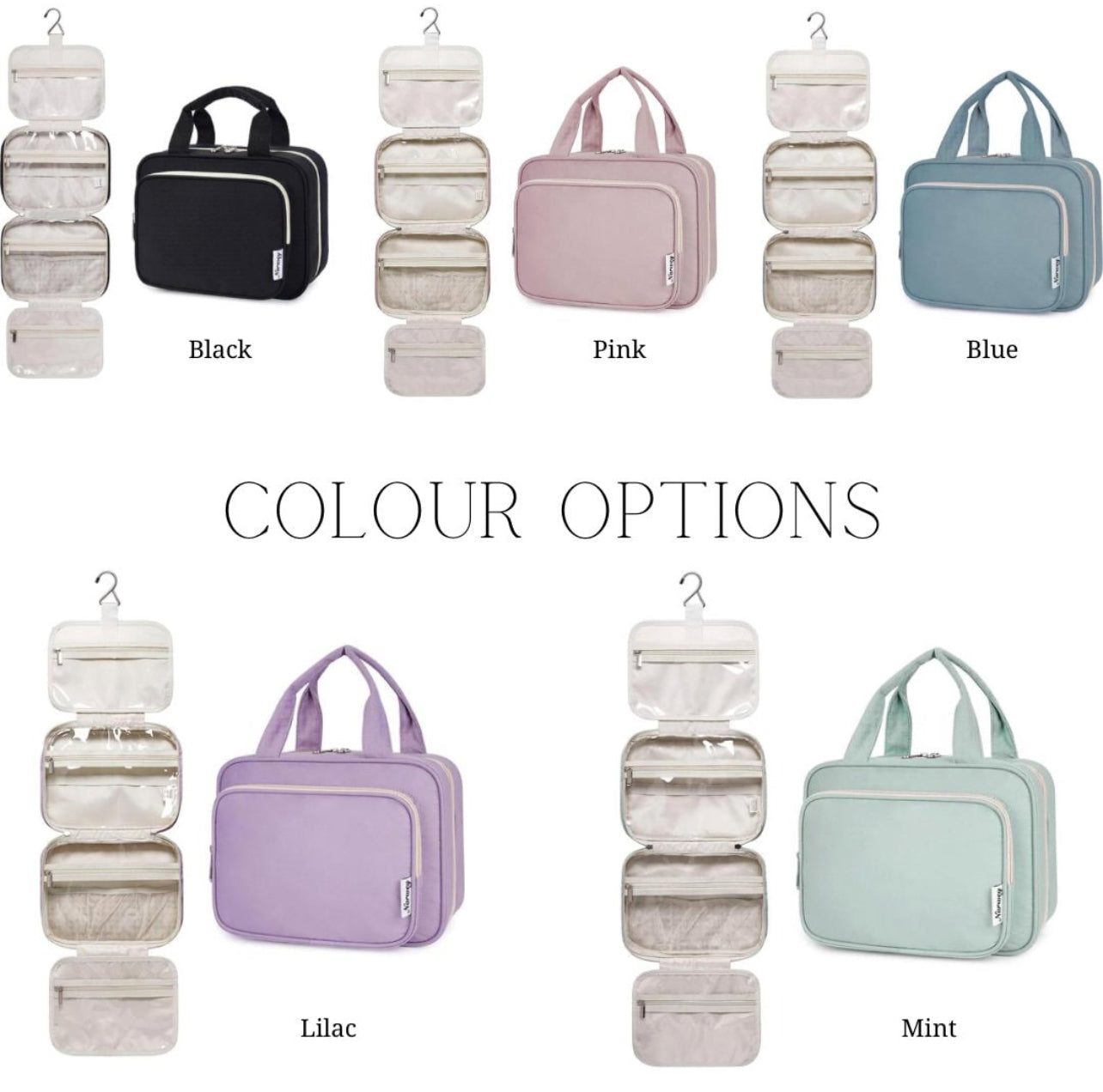 Personalised Hanging Travel Bag