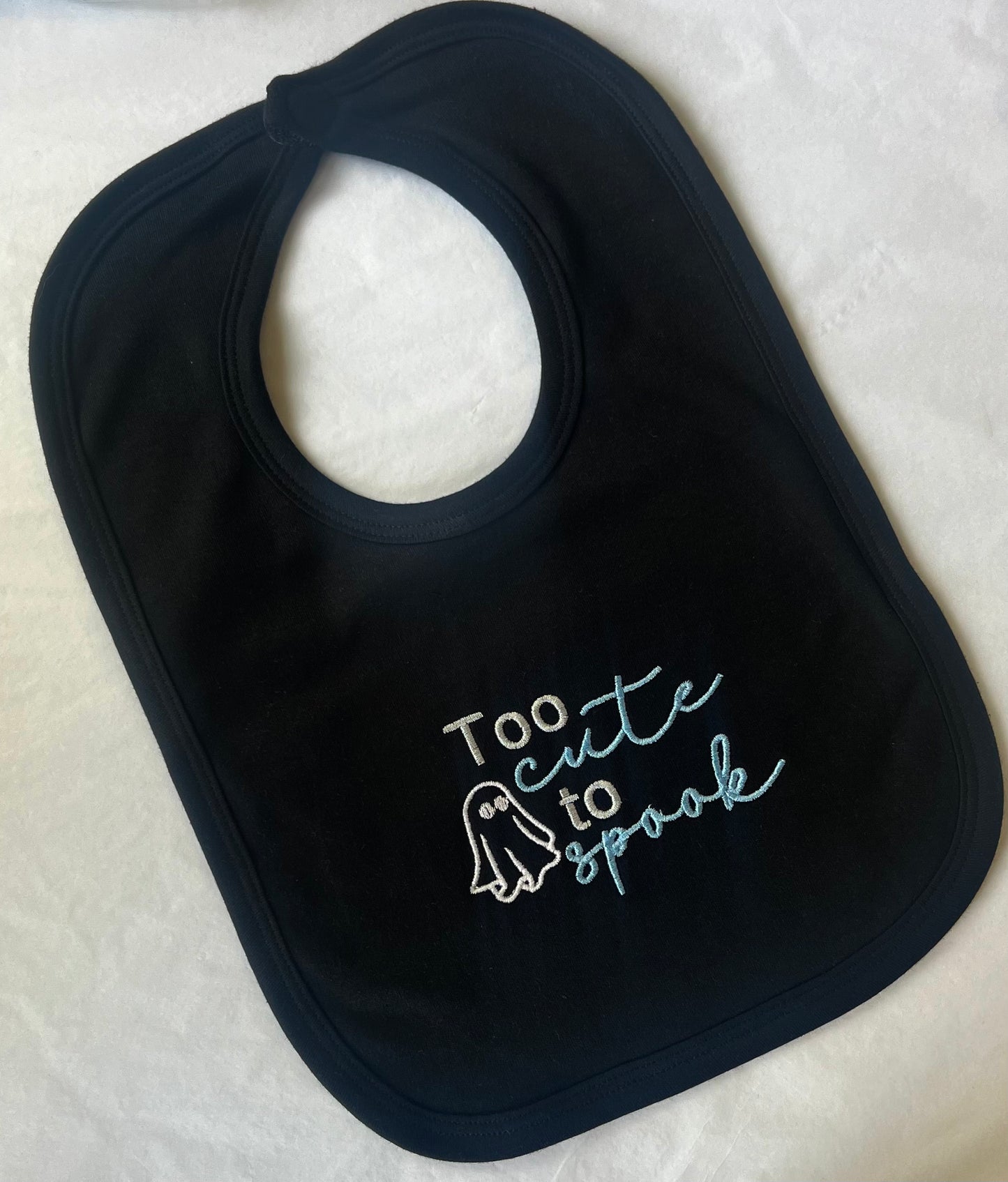 Too Cute to Spook Bibs