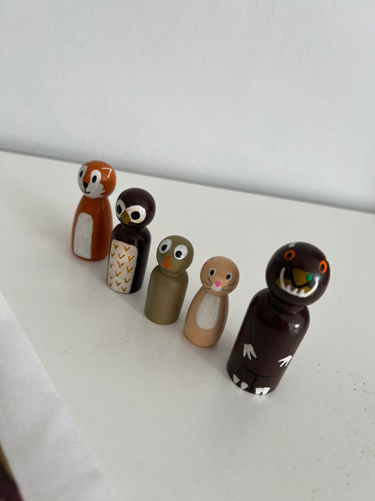 The Gruffalo Story Bag with Pegs