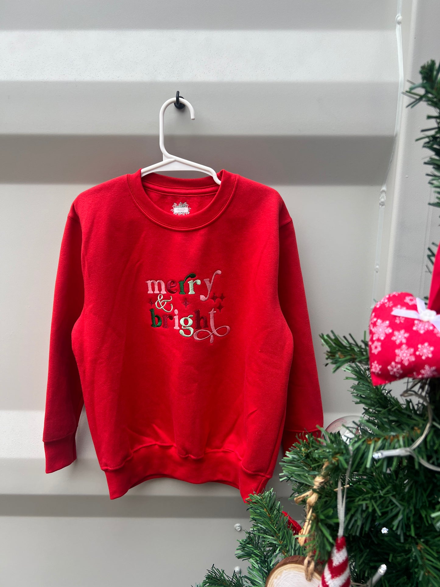 Merry & Bright Christmas Jumper