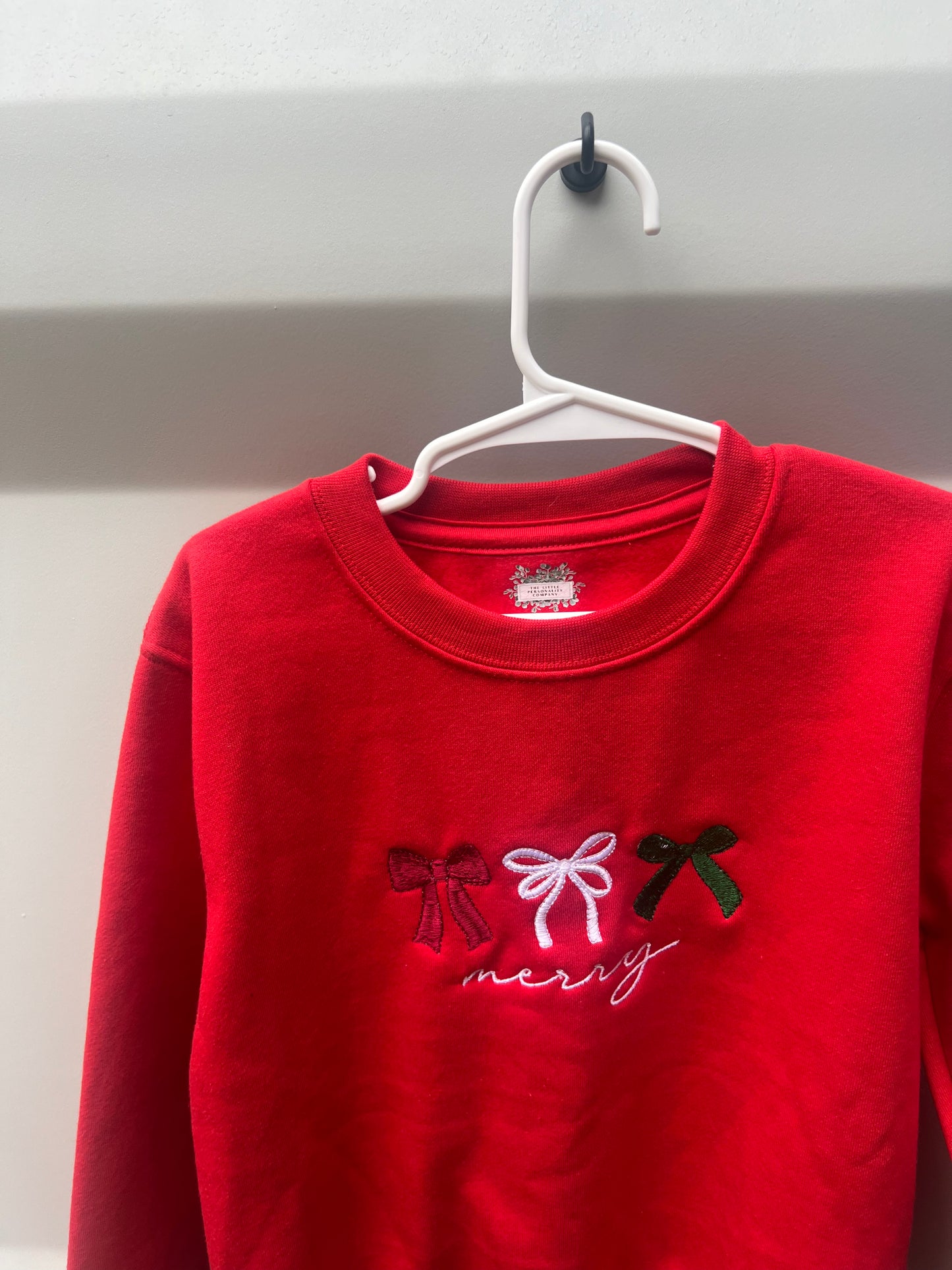 Bow & Merry Christmas Jumper