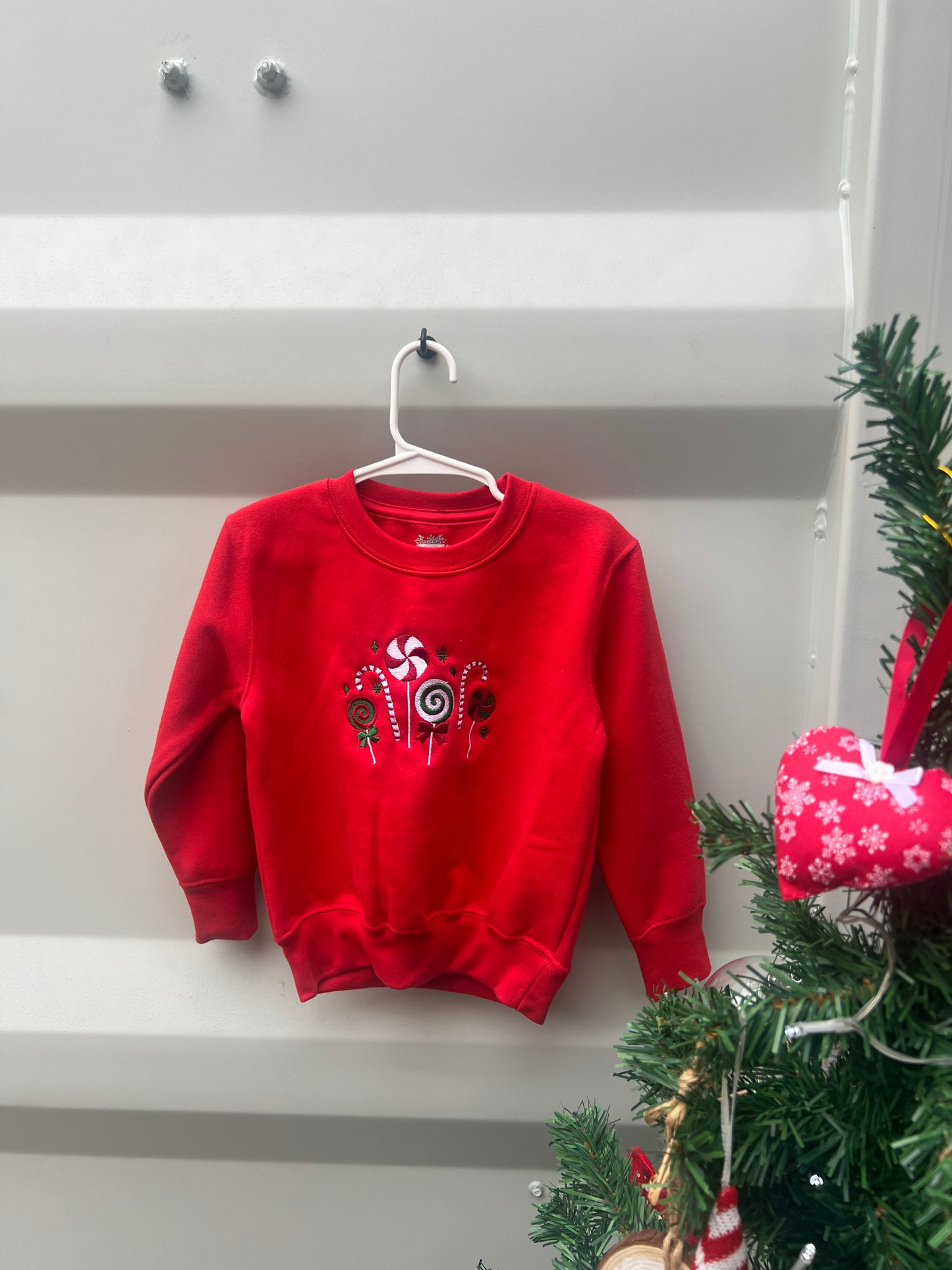 Candy Cane Christmas Jumper