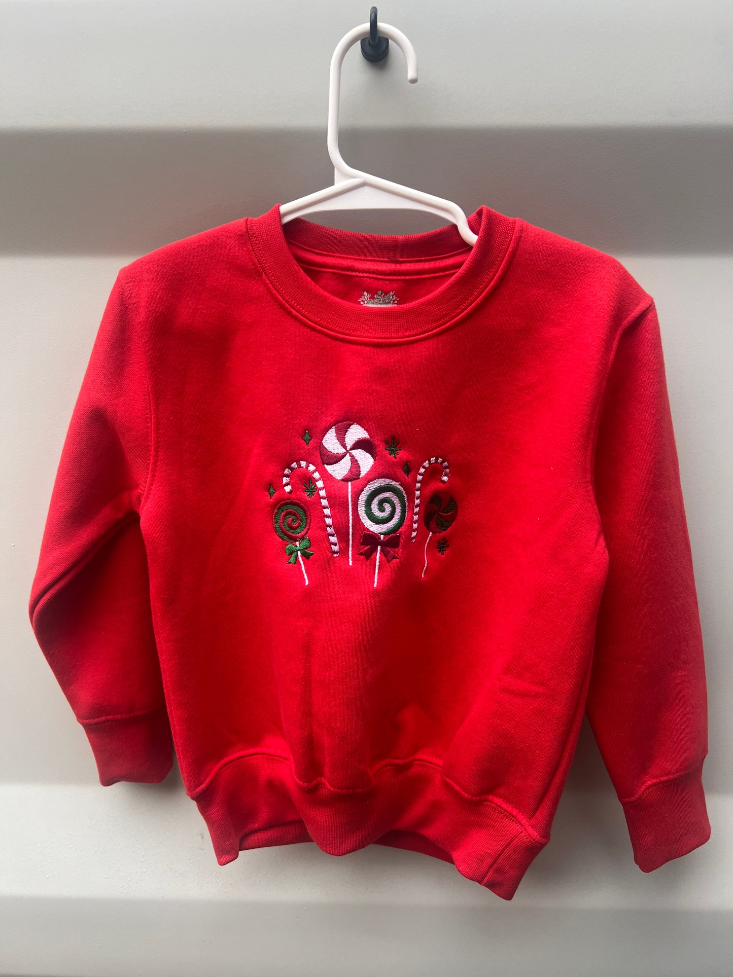 Candy Cane Christmas Jumper