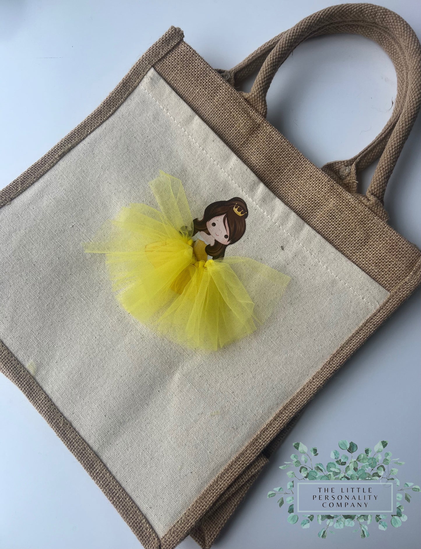 Princess Inspired Midi Jute Bag