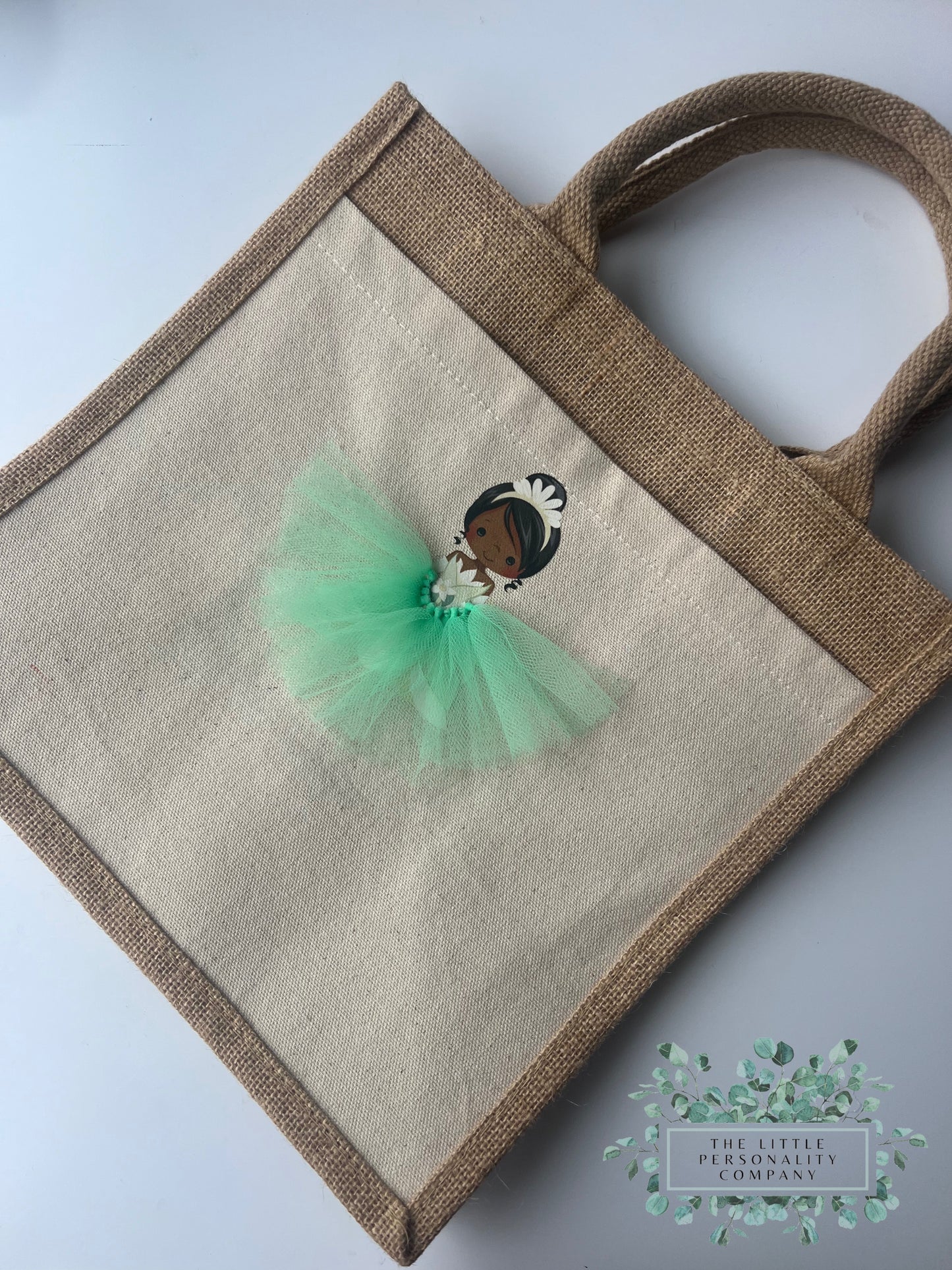Princess Inspired Midi Jute Bag
