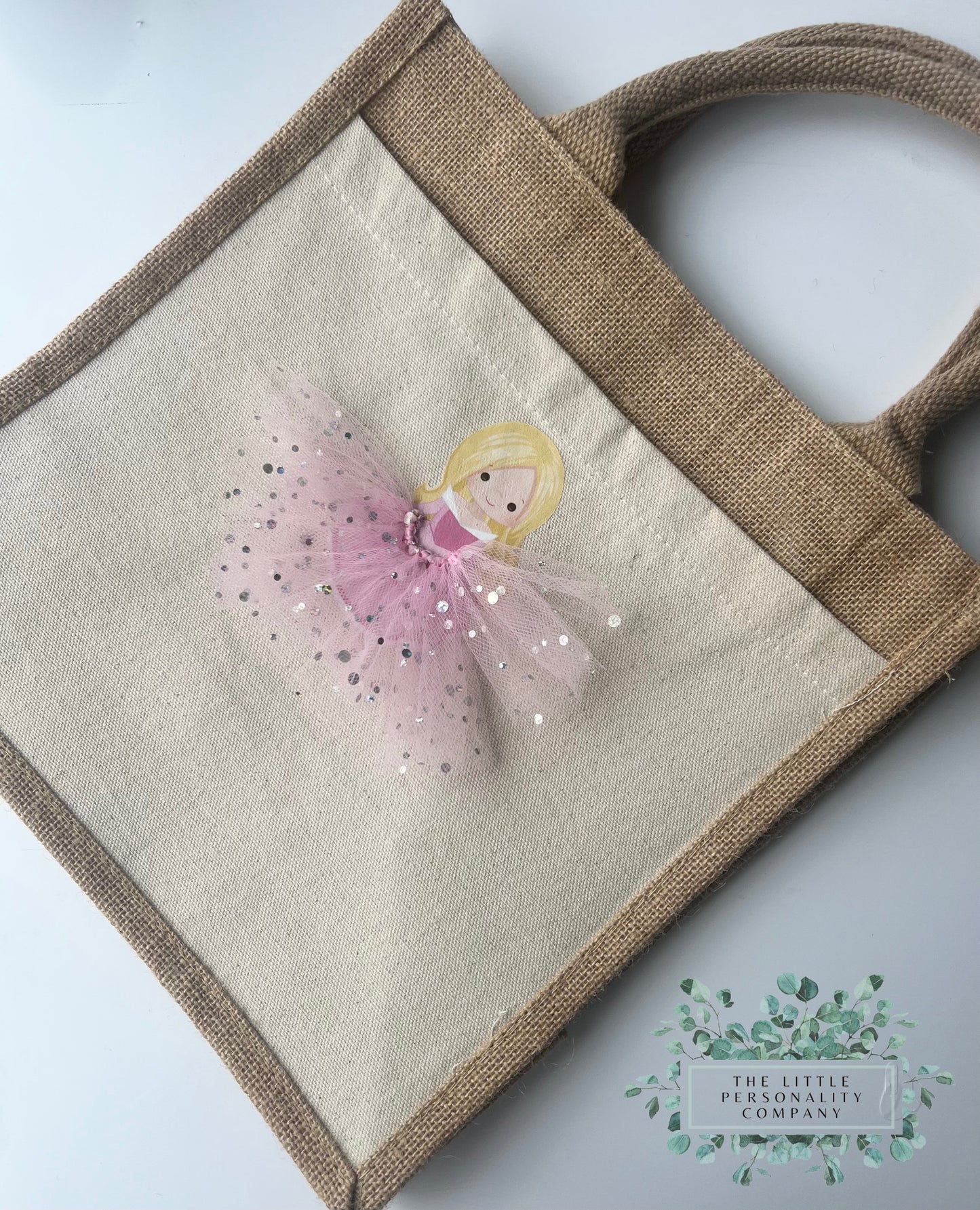 Princess Inspired Midi Jute Bag