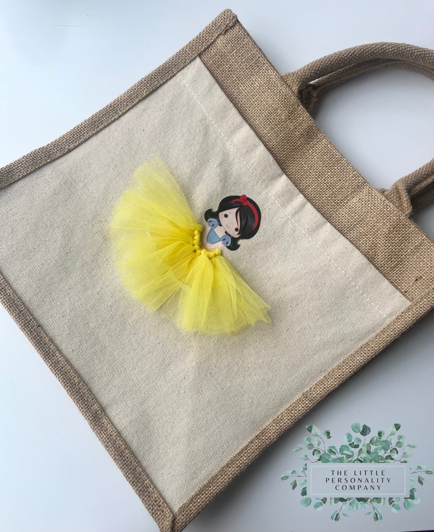 Princess Inspired Midi Jute Bag
