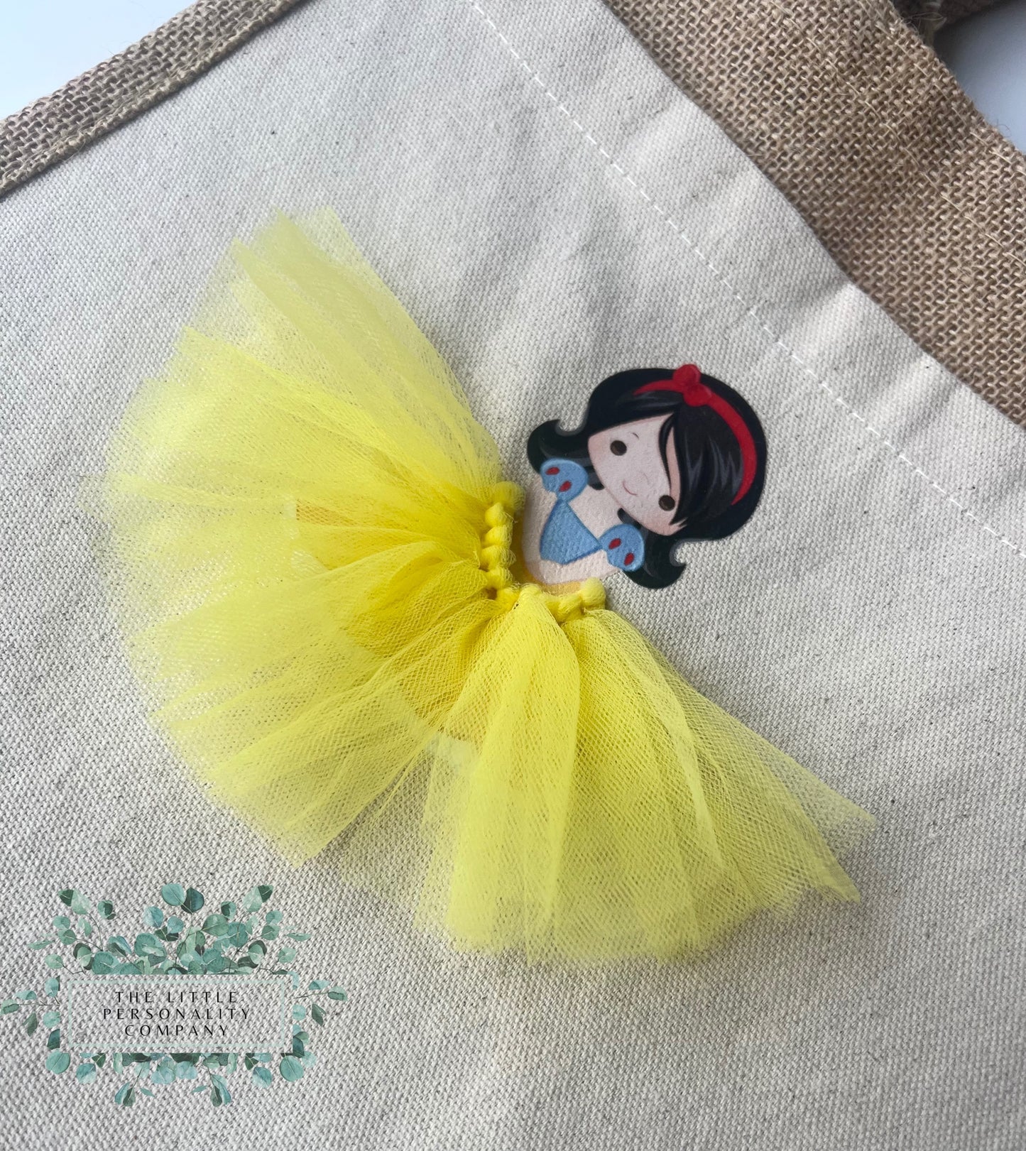 Princess Inspired Midi Jute Bag