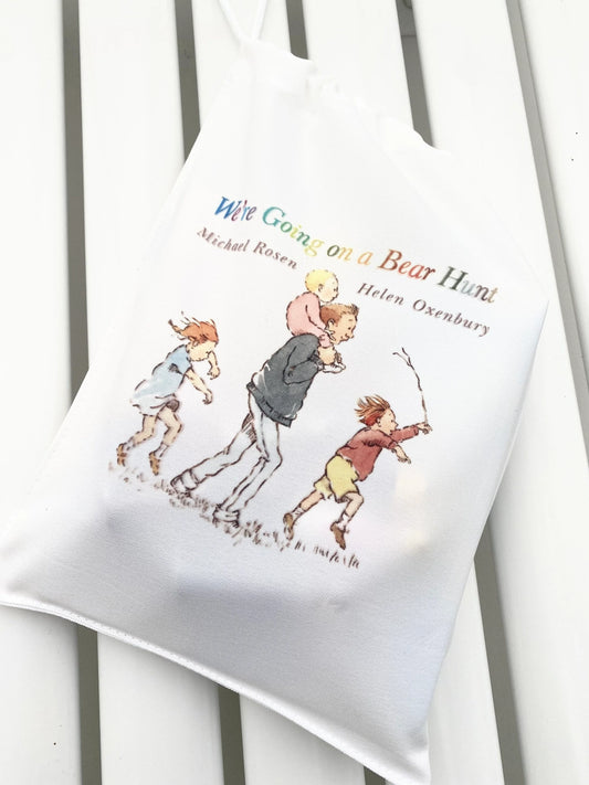 We're Going On A Bear Hunt Story Bag with Pegs