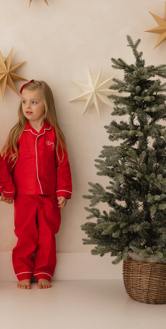 Personalised Classic Christmas Pyjamas