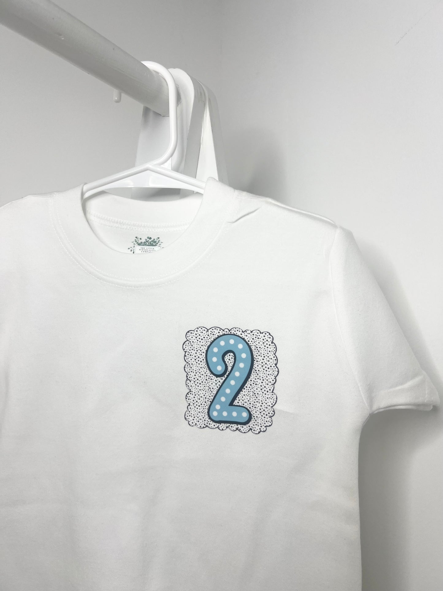 Spotty Number Birthday T-shirts