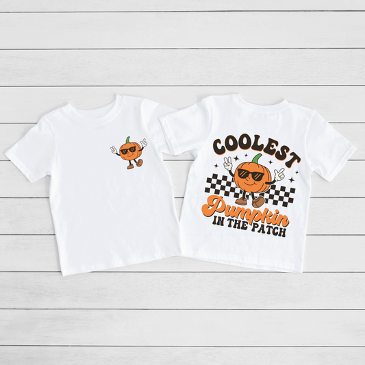 Coolest Pumpkin On the Patch Halloween T-Shirt