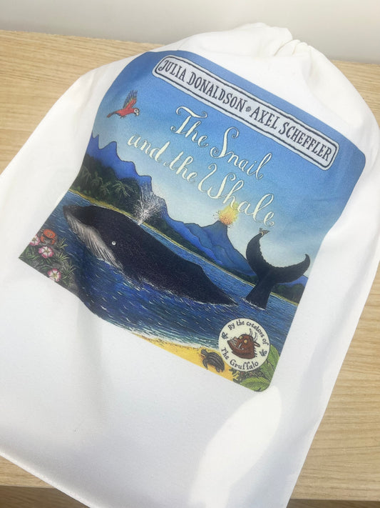 The Snail & The Whale Story Bag with Pegs