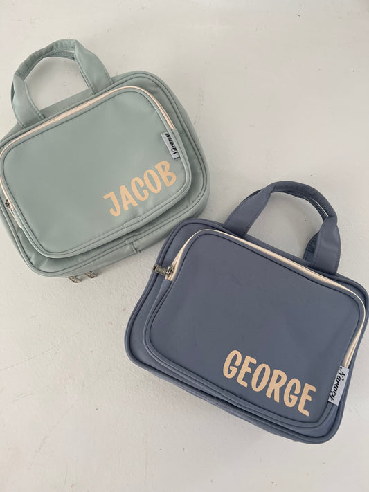 Personalised Hanging Travel Bag