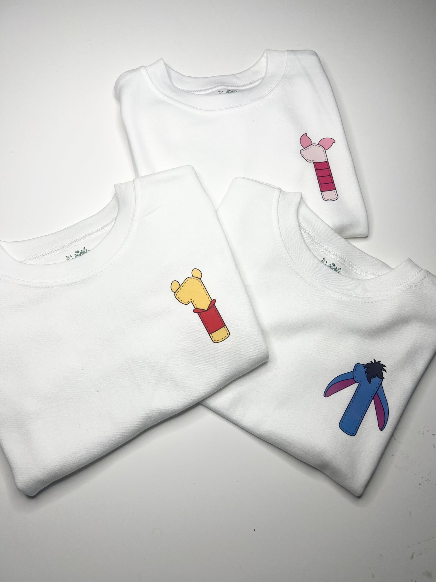 Winnie the Pooh Inspired Number T-Shirts