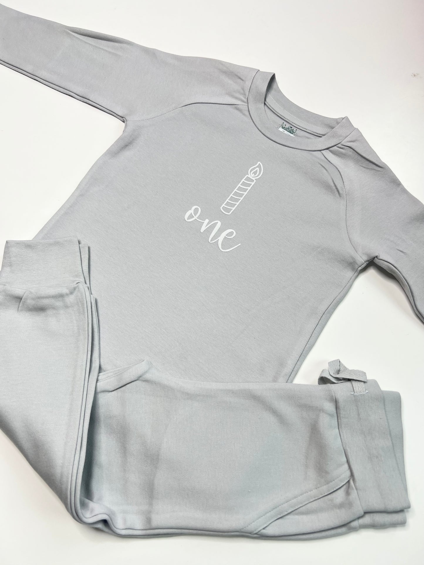 First Birthday 1 Candle Loungewear Sets