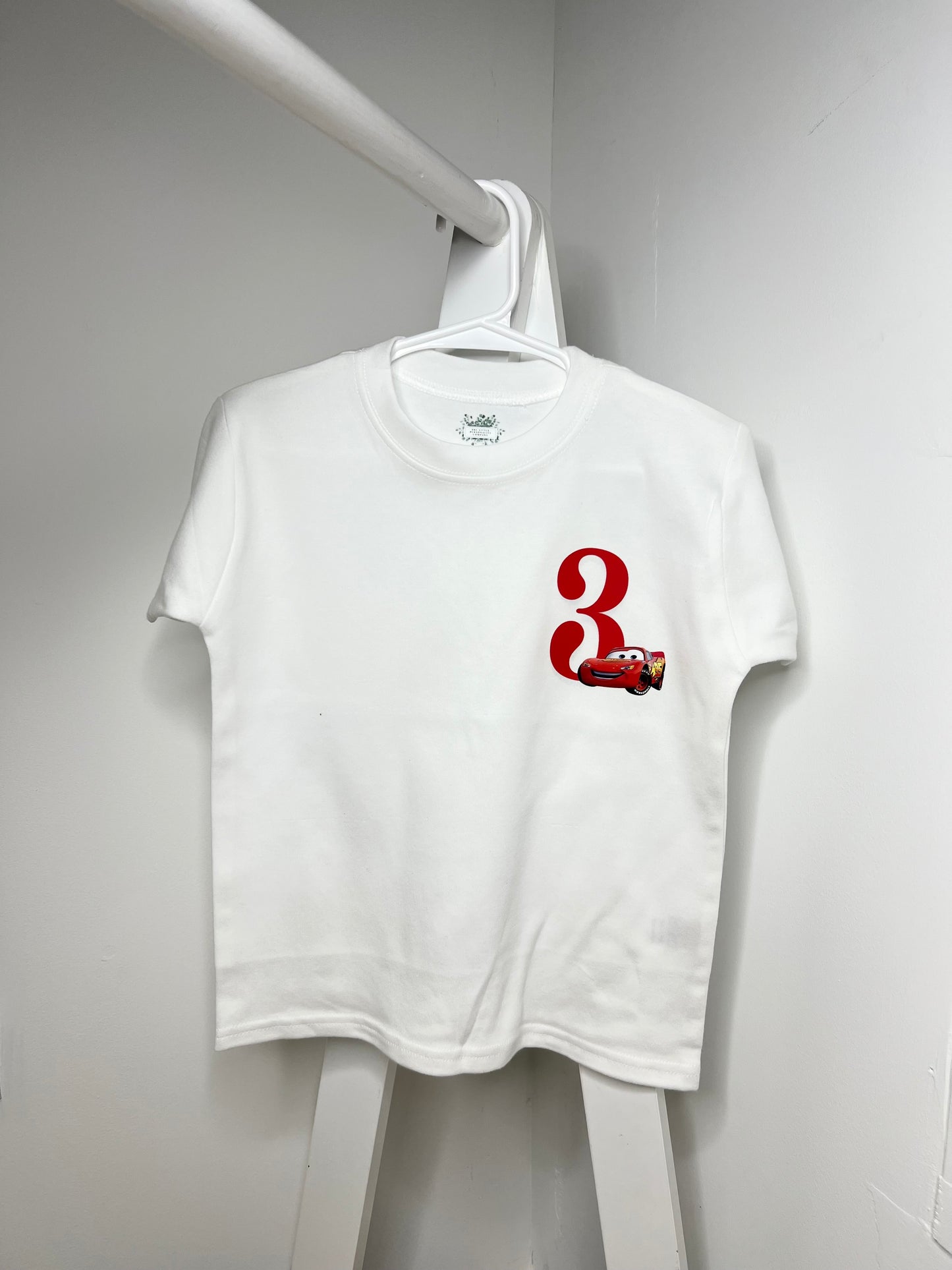 Car Birthday Number T-Shirt