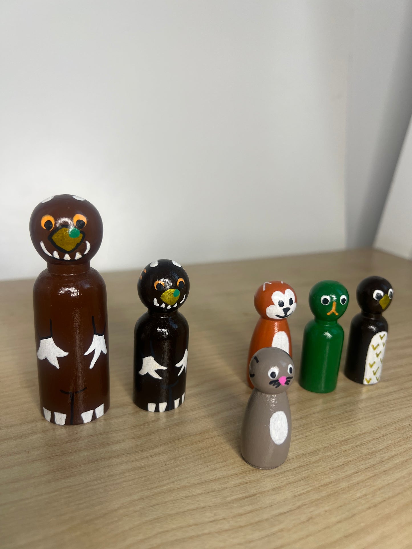The Gruffalos Child Story Bag with Pegs