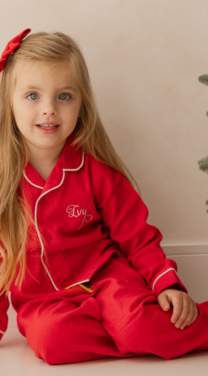 Personalised Classic Christmas Pyjamas