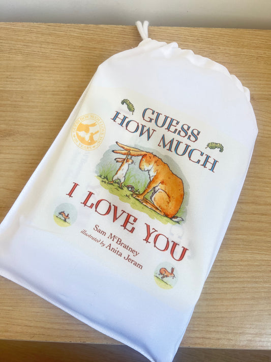 Guess How Much I Love You Story Bag with Pegs
