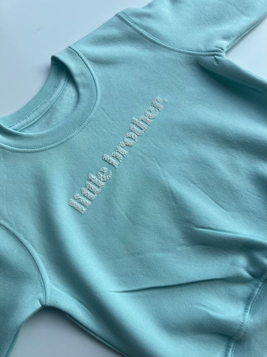 Pastel Blue Little Brother Sweatshirt