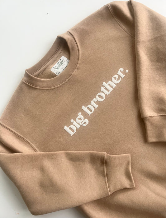 Beige Big Brother Sweatshirt